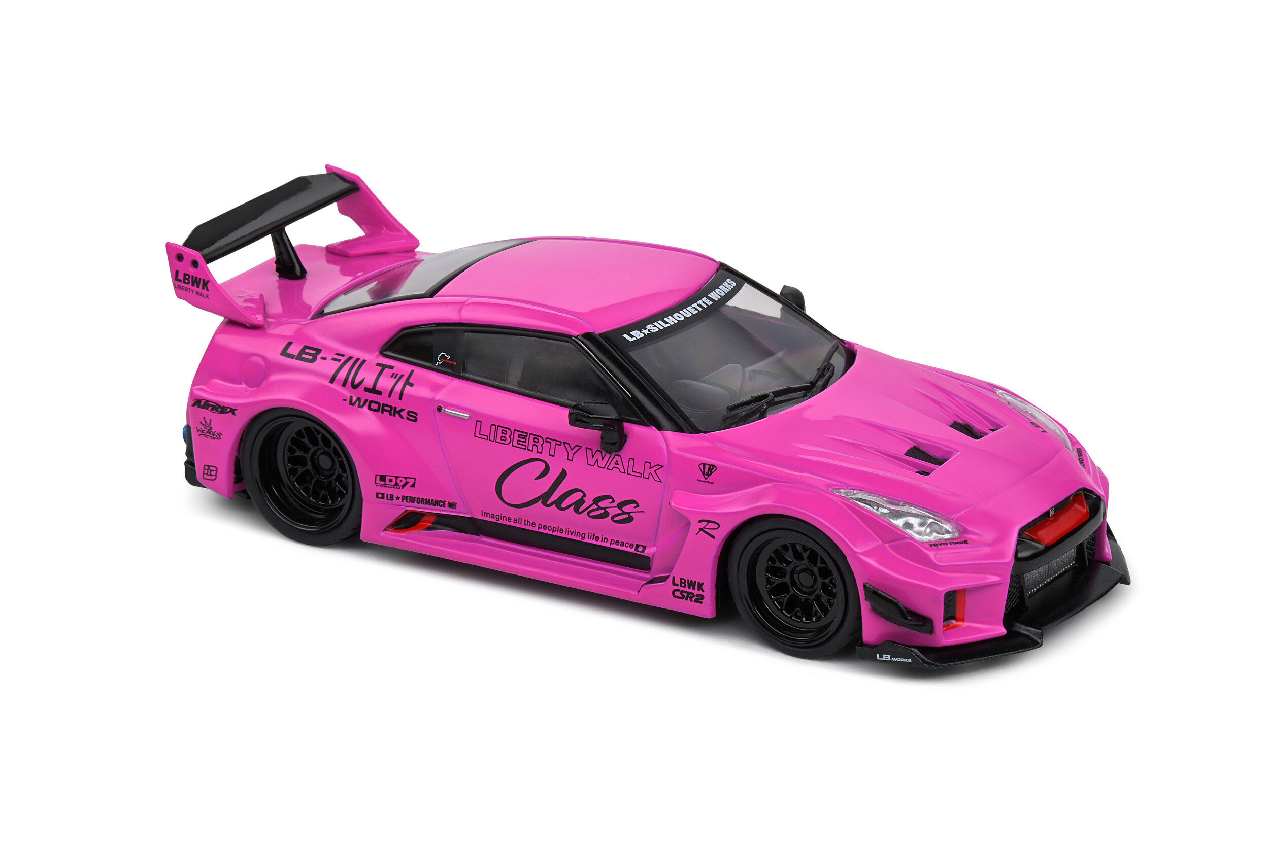 Miniature Solido 1:43 – Nissan GT-R35 LBWK Silhouette 2019 – Réf. S4311208 – Neuf