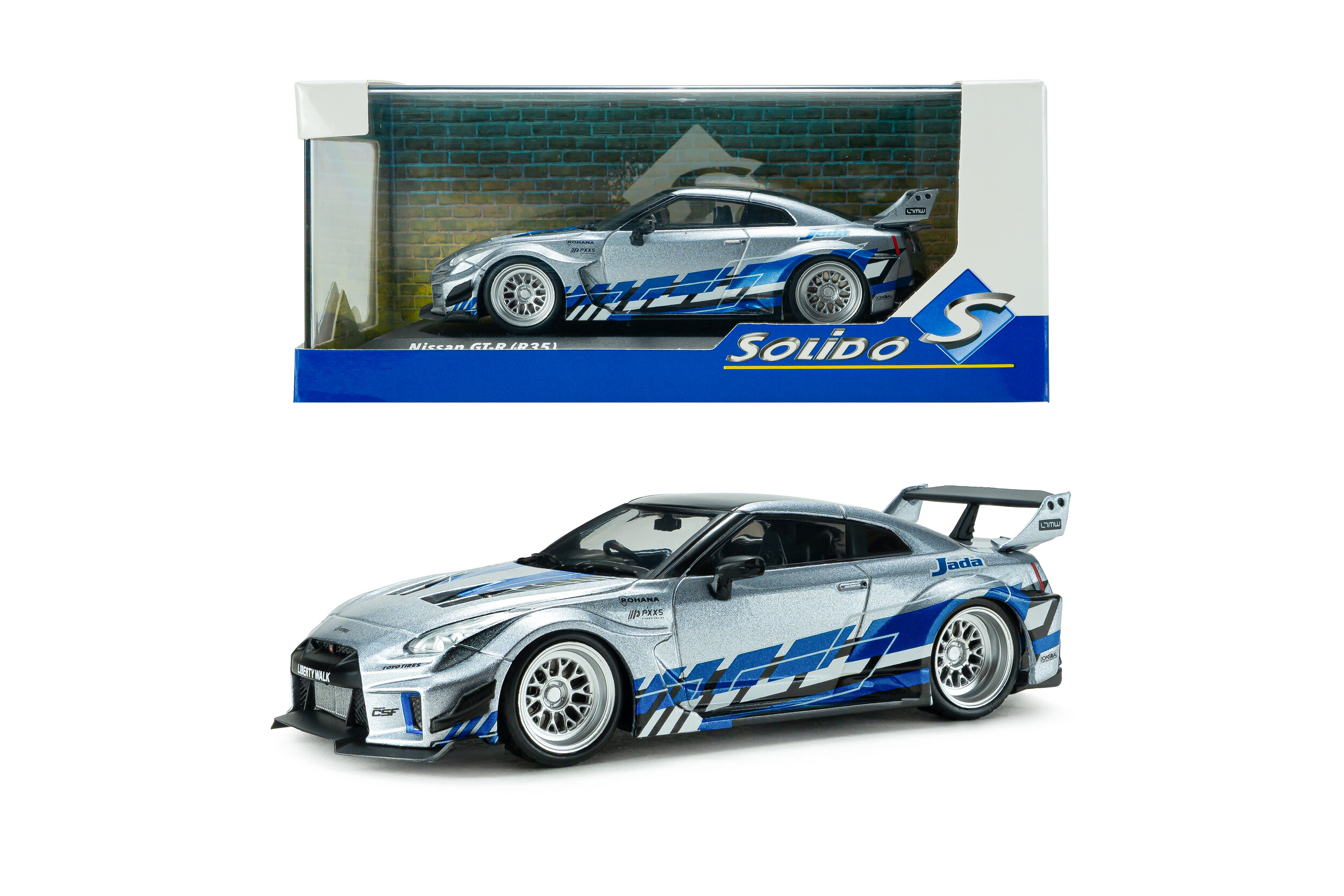 NISSAN GT-R (R35) Liberty Walk Silhouette 2020 - 1:43 Solido S4311211 – Image 4