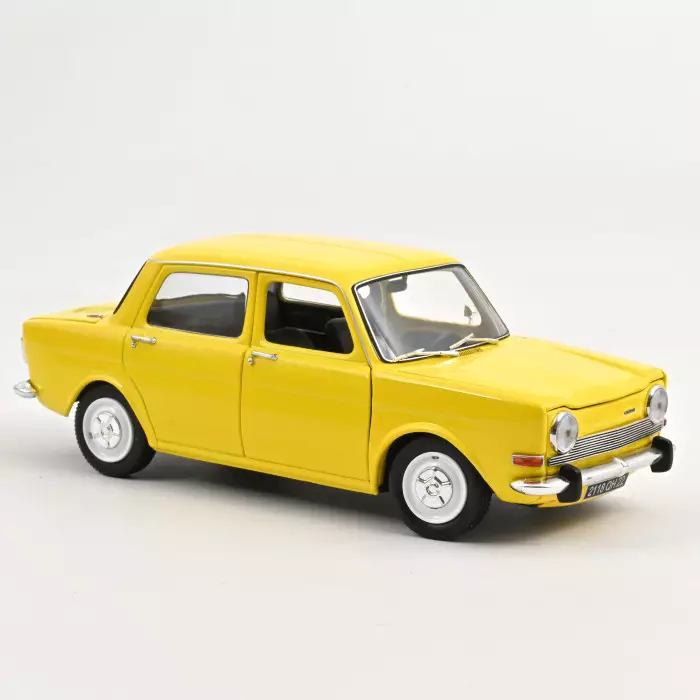 SIMCA 1000 LS 1974 Jaune Maya - 1:18 Norev 185714