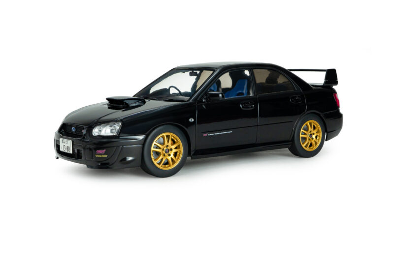 SUBARU Impreza WRX STI 2004 Black - 1:18 Solido S1812305