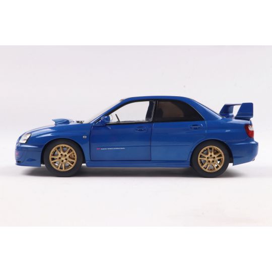 SOLIDO 1812301 MINIATURA SUBARU IMPREZA WRX STI SONIC BLUE 2003