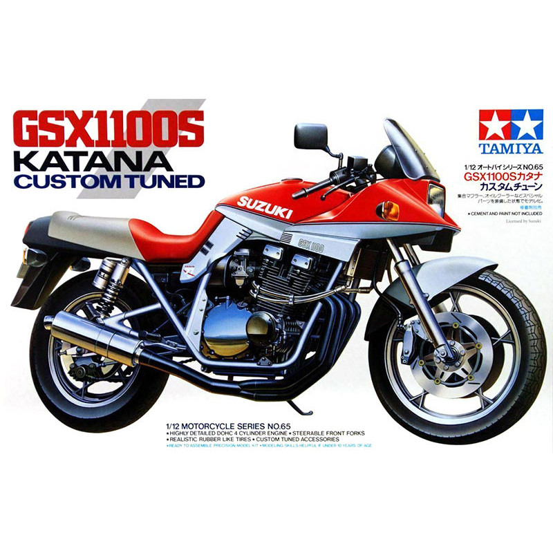 SUZUKI 1100 Katana - 1:12 Tamiya
