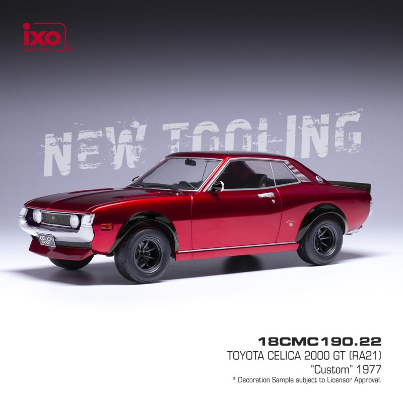 TOYOTA Celica 2000 GT 1977 Rouge - 1:18 IXO 18CMC190