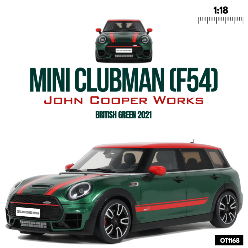 MINI Clubman (F54) JCW 2021 Vert - 1:18 OttOmobile OT1168
