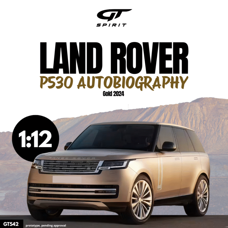 LAND ROVER P530 Autobiography 2024 Gold - 1:12 GT Spirit GT542