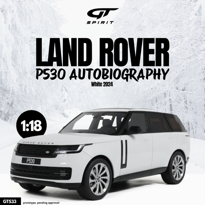 RANGE ROVER P530 Autobiography 2024 Blanc - 1:18 GT Spirit GT533