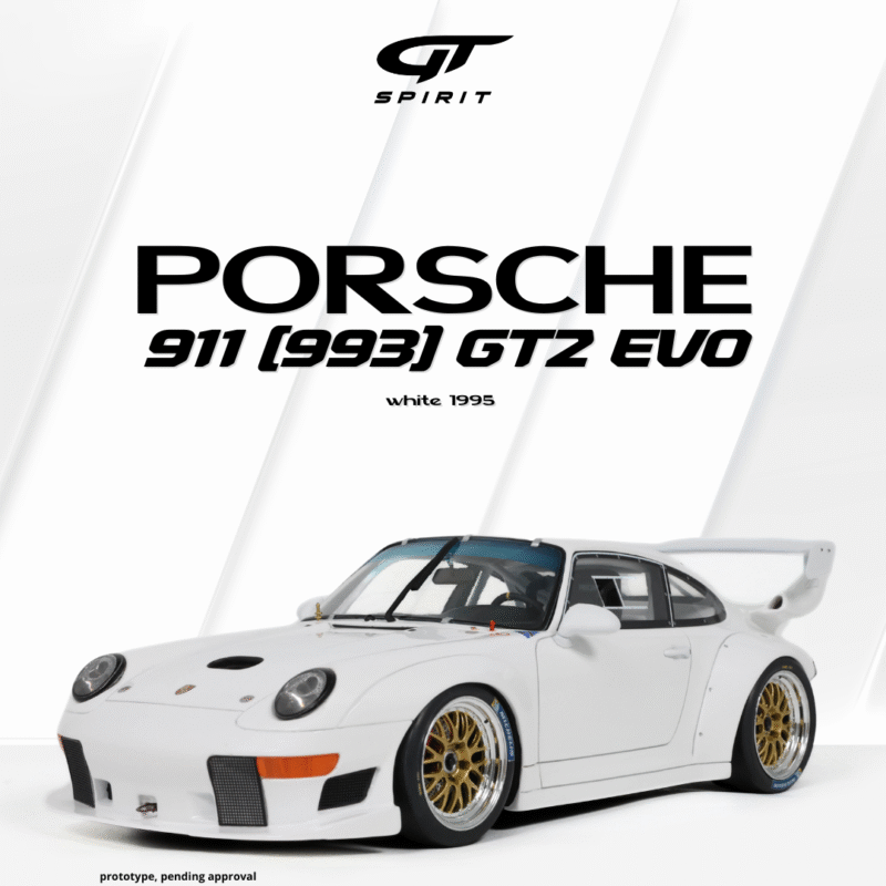 PORSCHE 911 (993) GT2 EVO 1995 Blanc - 1:18 GT Spirit GT532