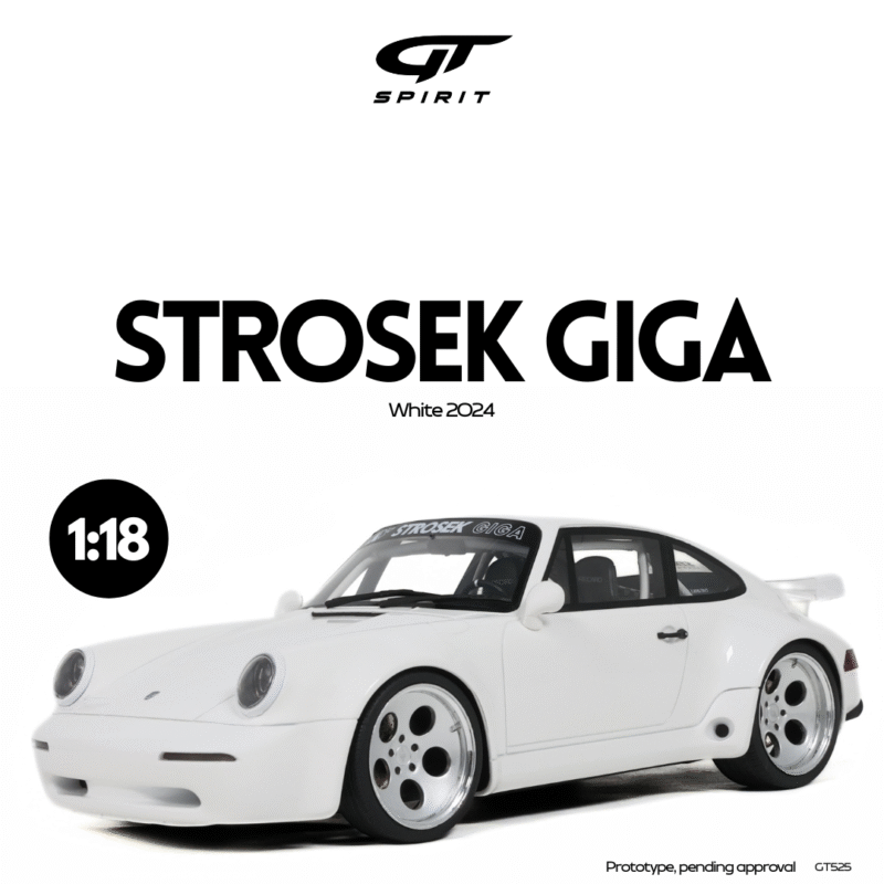 STROSEK Giga (Porsche) 2024 White - 1:18 GT Spirit GT525