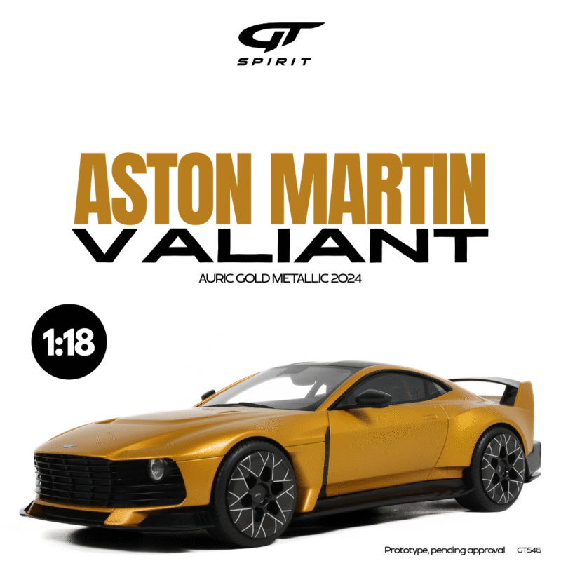 ASTON MARTIN Valiant 2024 Gold - 1:18 GT Spirit GT546