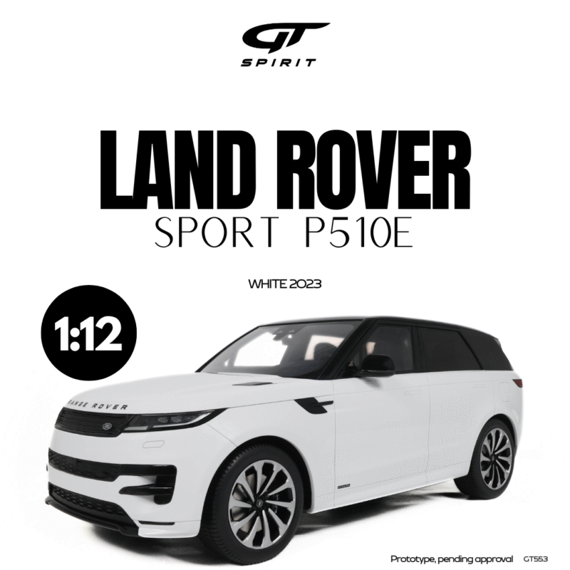 LAND ROVER Sport P510E 2023 White - 1:12 GT Spirit GT553