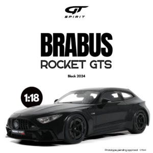 BRABUS Rocket GTS 2024 Black- 1:18 GT Spirit GT544