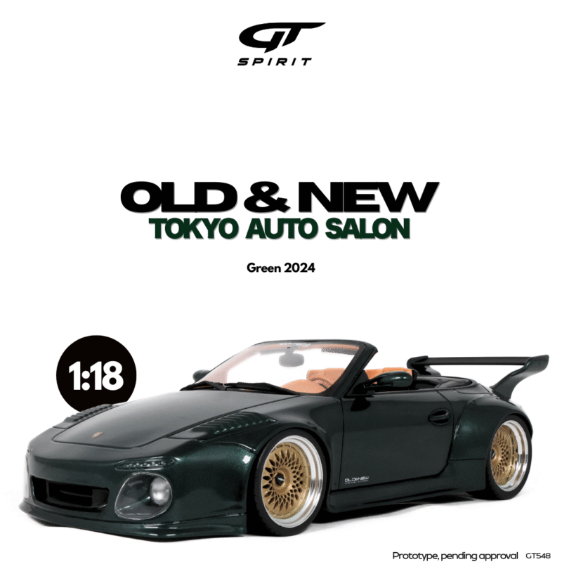 PORSCHE Old & New Tokyo Auto salon - 1:18 GT Spirit GT548
