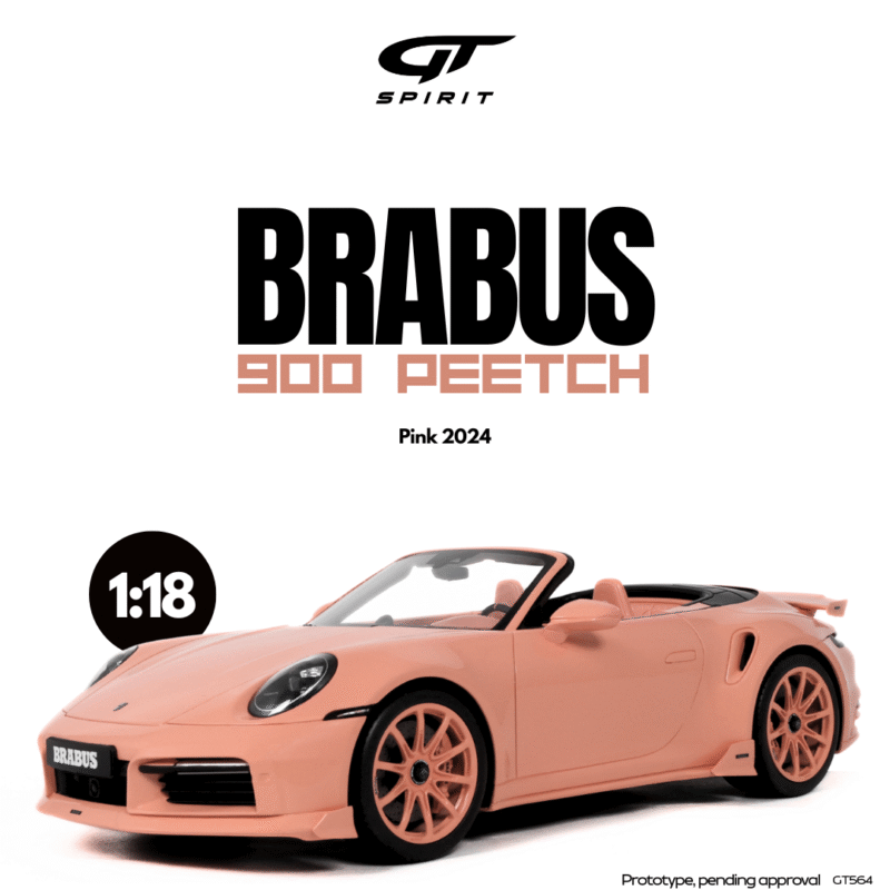 BRABUS 900 Peetch 2024 Pink - 1:18 GT Spirit GT564