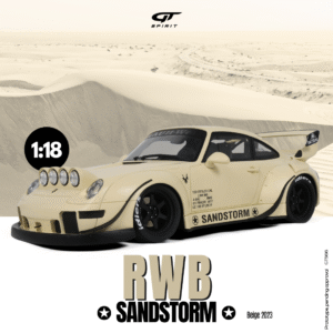 RWB Porsche 2023 Sandstorn - 1:18 GT Spirit GT566