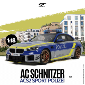 BMW AC Schnitzer ACS2 Sport 2024 Polizei - 1:18 GT Spirit GT573