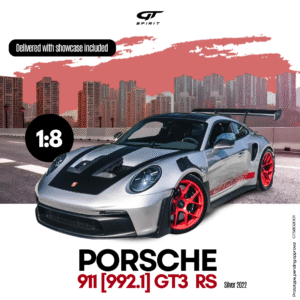 PORSCHE 911 (992.1) GT3 RS 2022 Silver - 1:8 GT Spirit GTS802001