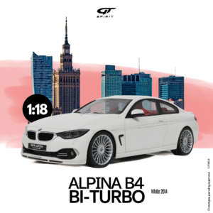 BMW ALPINA B4 Bi-turbo 2014 Blanc - 1:18 GT Spirit GT963