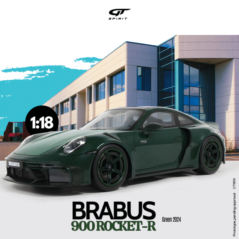 BRABUS 900 Rocket-R 2024 Green - 1:18 GT Spirit GT959