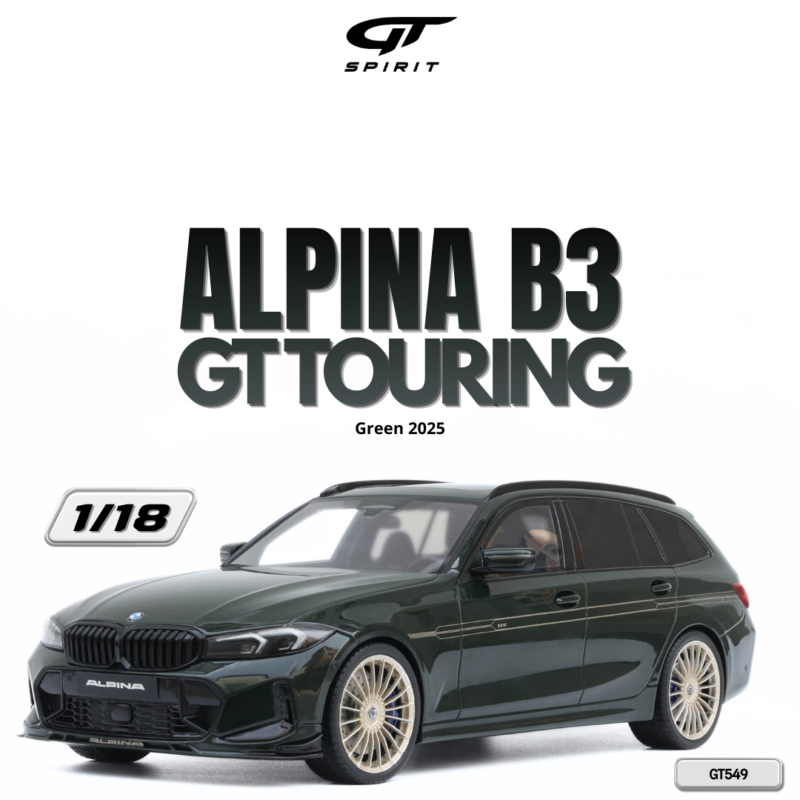 BMW ALPINA B3 GT Touring 2025 Vert - 1:18 GT Spirit GT549