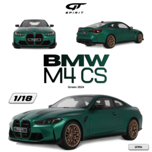 BMW M4 CS 2024 Green - 1:18 GT Spirit GT994