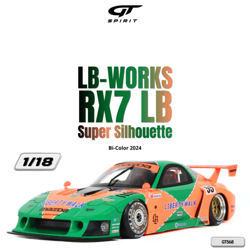 MAZDA RX7 LB-Works 2024 - 1:18 GT Spirit GT568