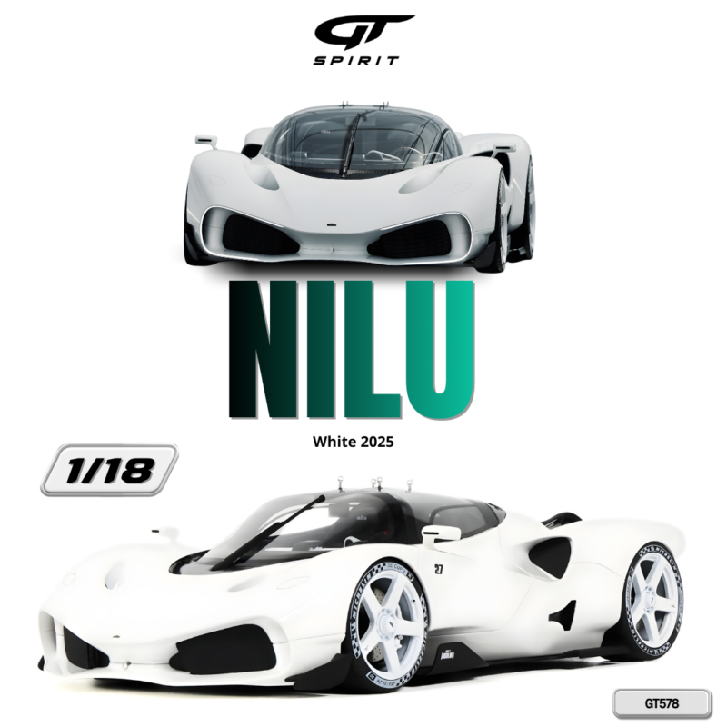 NILU 2025 White - 1:18 GT Spirit GT578