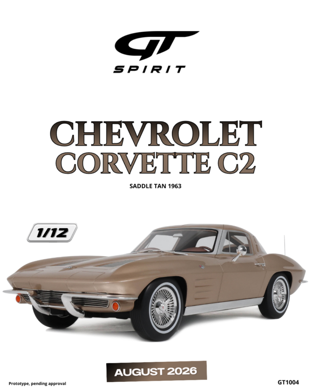 CHEVROLET Corvette C2 1963 - 1:12 GT Spirit GT1004