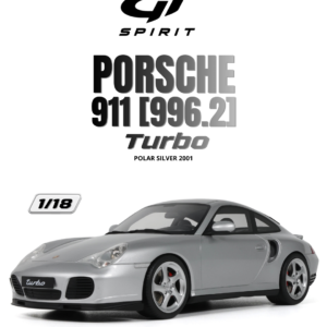 PORSCHE 911 (996.2) Turbo 2021 Silver - 1:18 GT Spirit GT567