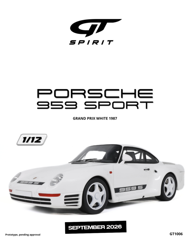 PORSCHE 959 Sport Grand Prix 1987 - 1:12 GT Spirit GT1006