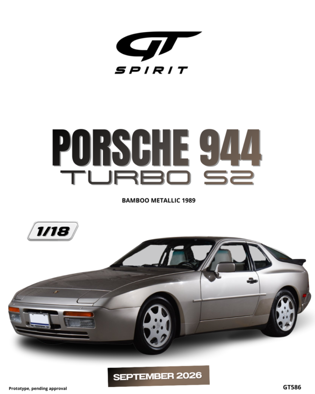 PORSCHE 944 Turbo S2 1989 Bamboo - 1:18 GT Spirit GT586