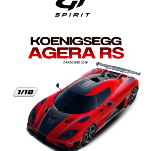 KOENIGSEGG Agera RS 2016 Red - 1:18 GT Spirit GT980