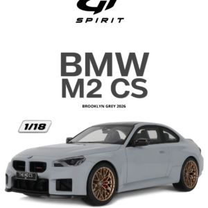 BMW M2 CS 2026 Brooklyn Grey - 1:18 GT Spirit GT979