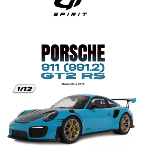 PORSCHE 911 (991.2) GT2 RS 2018 Blue - 1:12 GT Spirit GT962