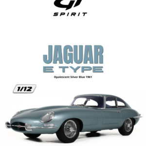 JAGUAR E Type 1961 Blue - 1:12 GT Spirit GT978