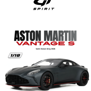 ASTON MARTIN Vantage S 2026 Grey - 1:18 GT Spirit GT1017