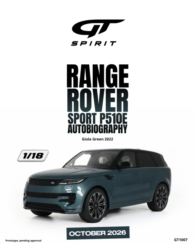 RANGE ROVER Sport P510E 2022 - 1:18 GT Spirit GT1007