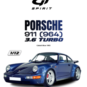 PORSCHE 964 3.6 Turbo 1993 Blue - 1:12 GT Spirit GT1028