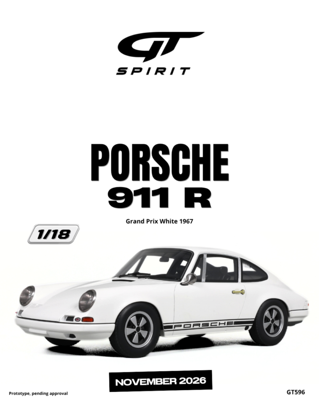 PORSCHE 911 R Grand Prix 1967 - 1:18 GT Spirit GT596