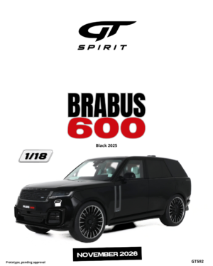 BRABUS 600 2025 Range Rover - 1:18 GT Spirit GT592