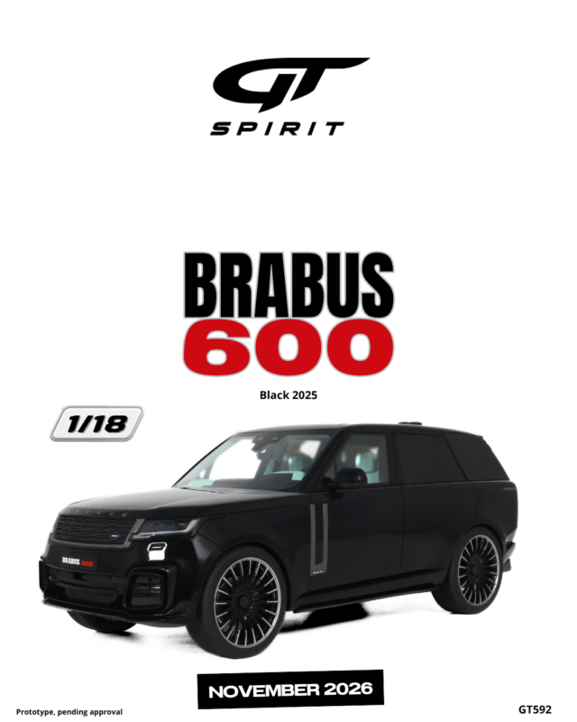 BRABUS 600 2025 Range Rover - 1:18 GT Spirit GT592