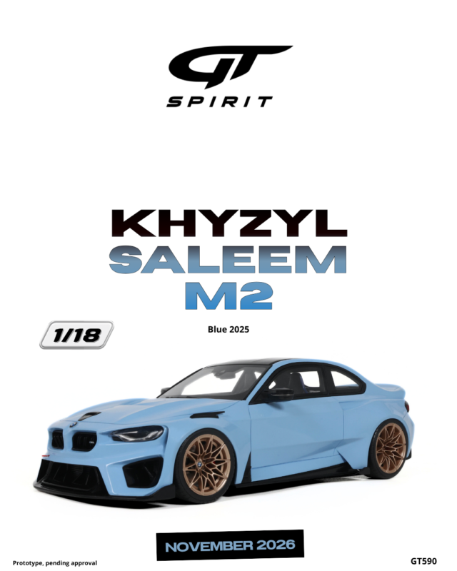 KHYZL Saleem M2 BMW 2025 - 1:18 GT Spirit GT590