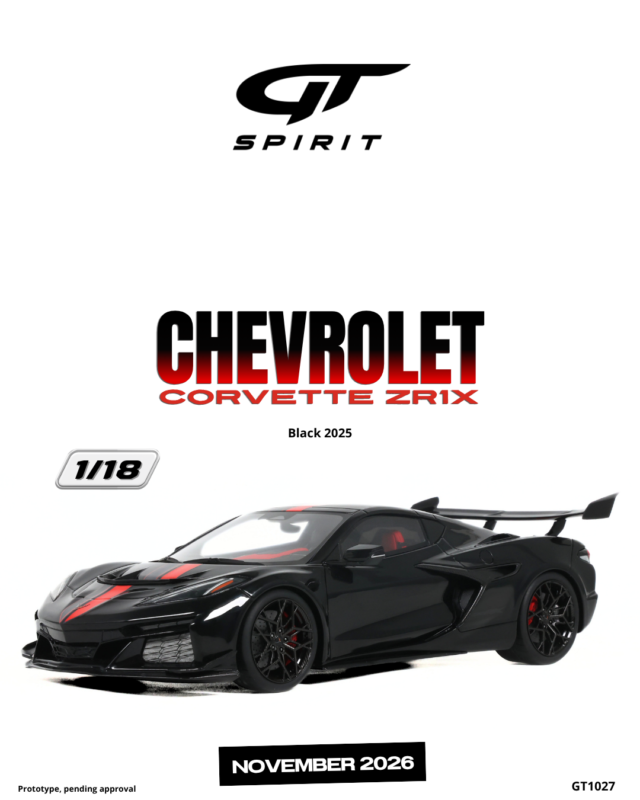 CHEVROLET Corvette ZR1X 2025 - 1:18 GT Spirit GT1027