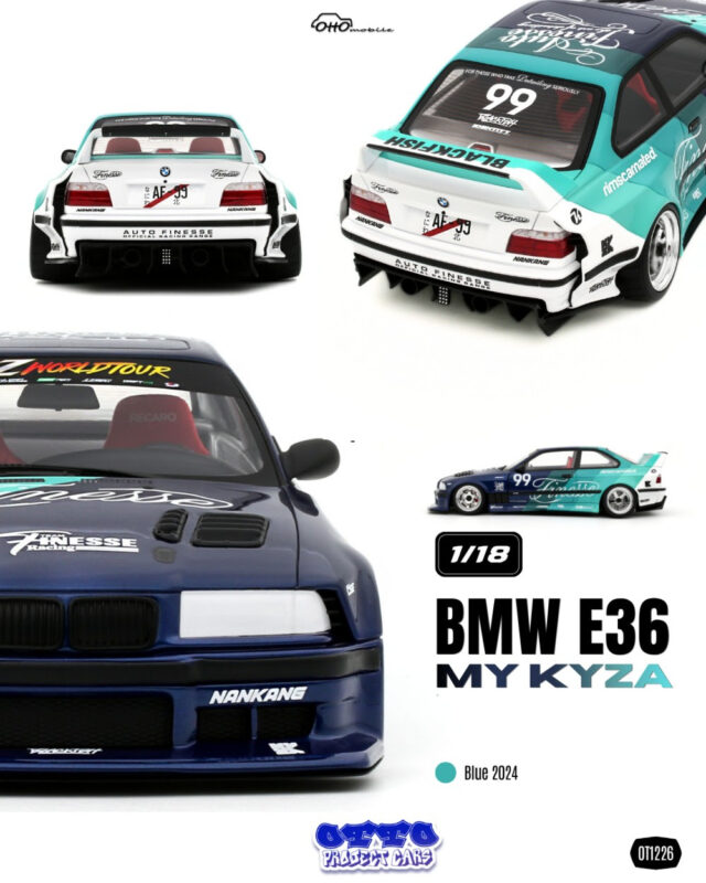 BMW E36 My KYZA 2024 - 1:18 OttO OT1226