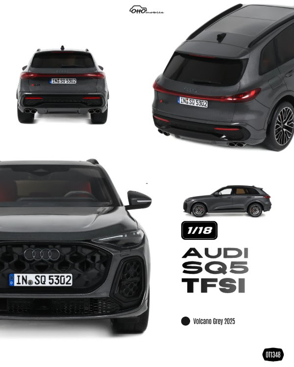 AUDI SQ5 TFSI 2025 Gris - 1:18 OttO OT1348