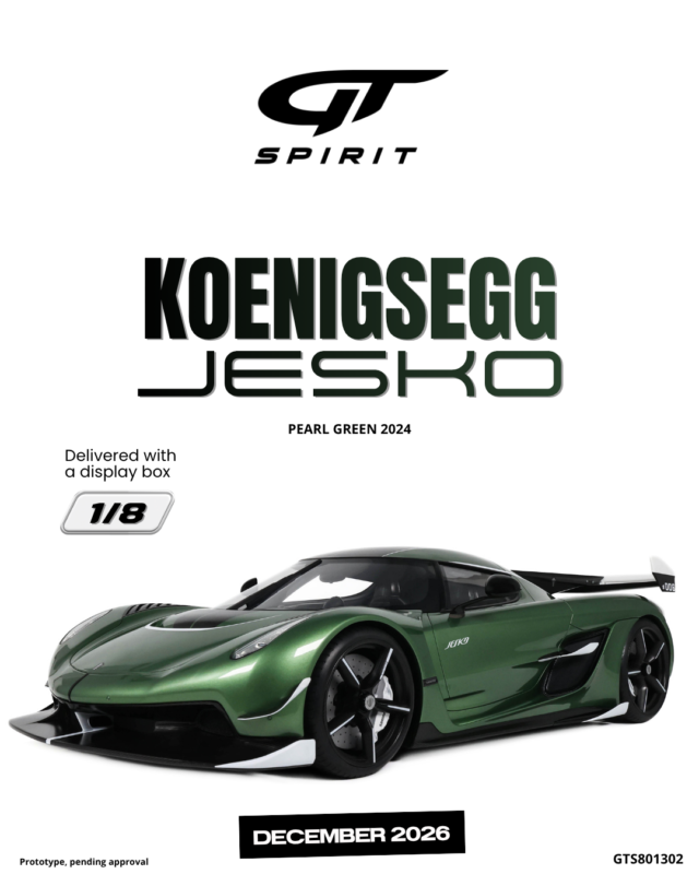 KOENIGSEGG Jesko 2024 - 1:8 GT Spirit GTS801302