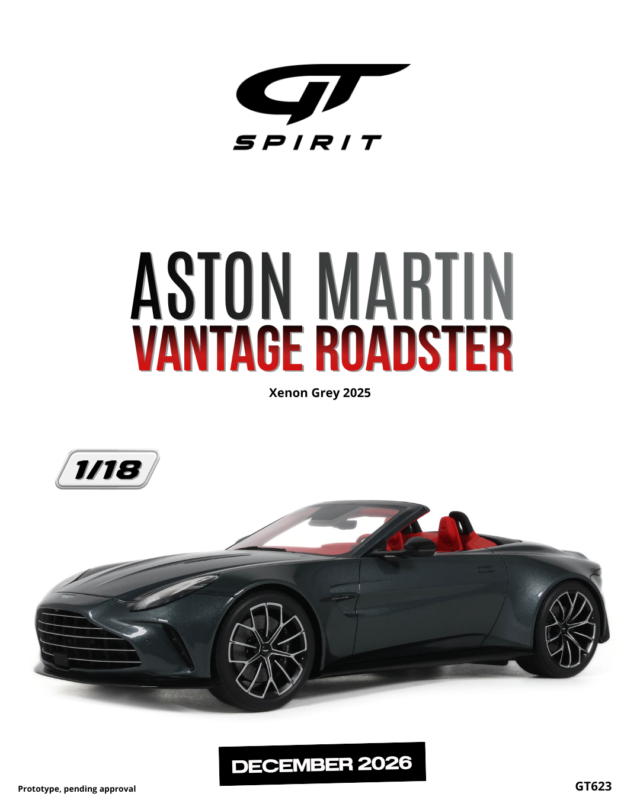 ASTON MARTIN Vantage Roadster 2025 - 1:18 GT Spirit GT623