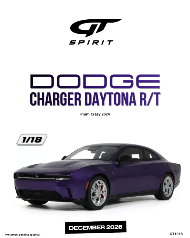 DODGE Charger Daytona R/T 2024 - 1:18 GT Spirit GT1018