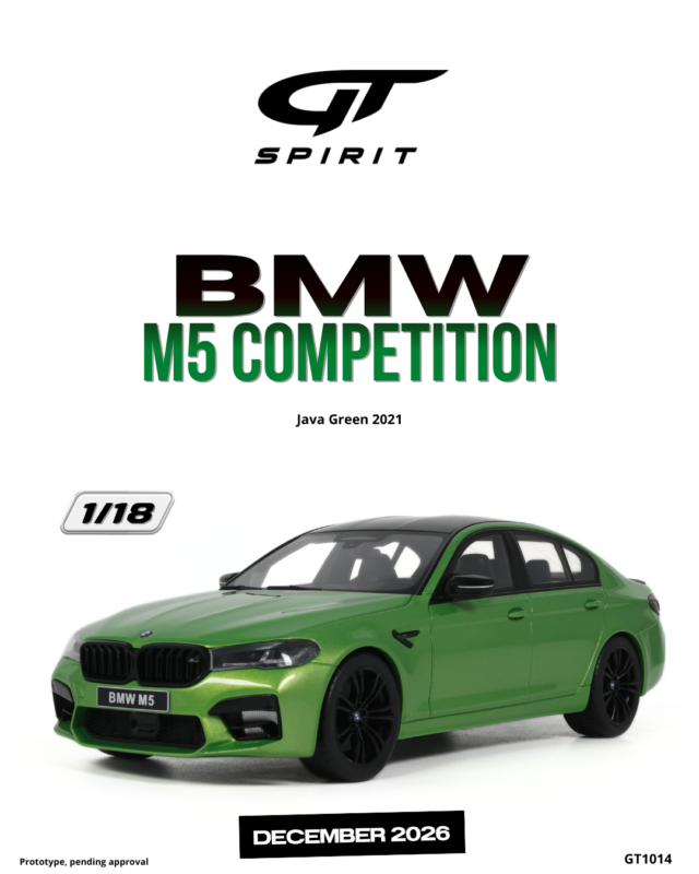 BMW M5 Competition 2021 - 1:18 GT Spirit GT1014