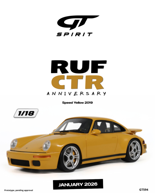 PORSCHE RUF CTR Anniversary 2019 - 1:18 GT Spirit GT594