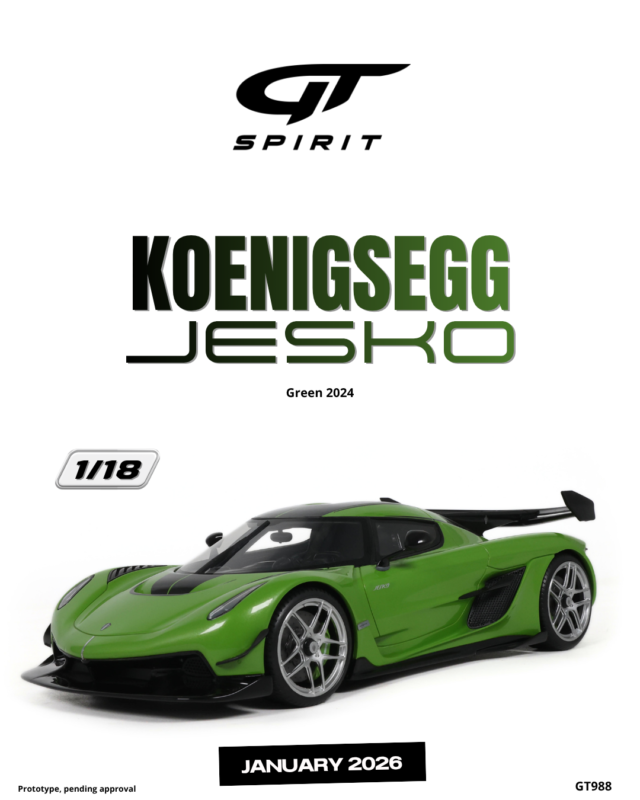 KOENIGSEGG Jesko 2024 - 1:18 GT Spirit GT988